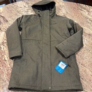 Columbia Women's Olive Parka NWT